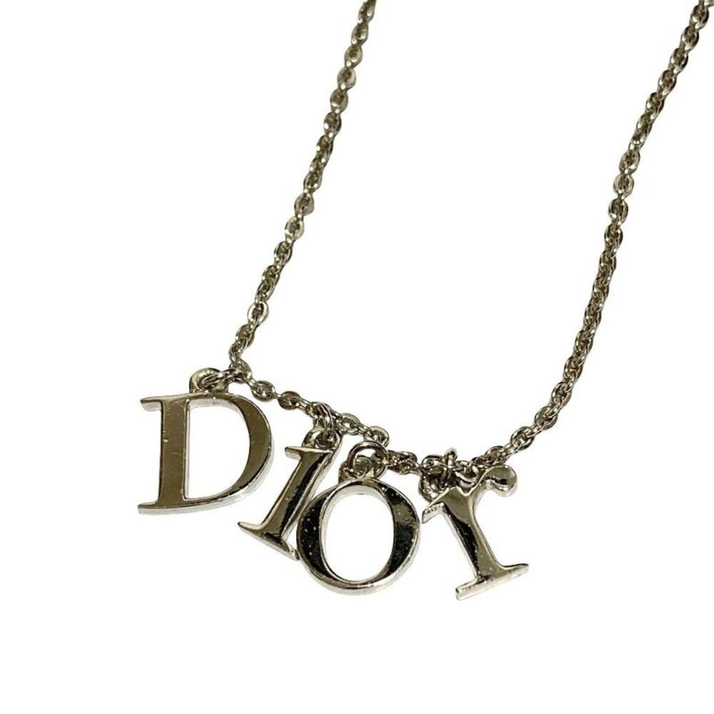 Christian Dior Logo Necklace